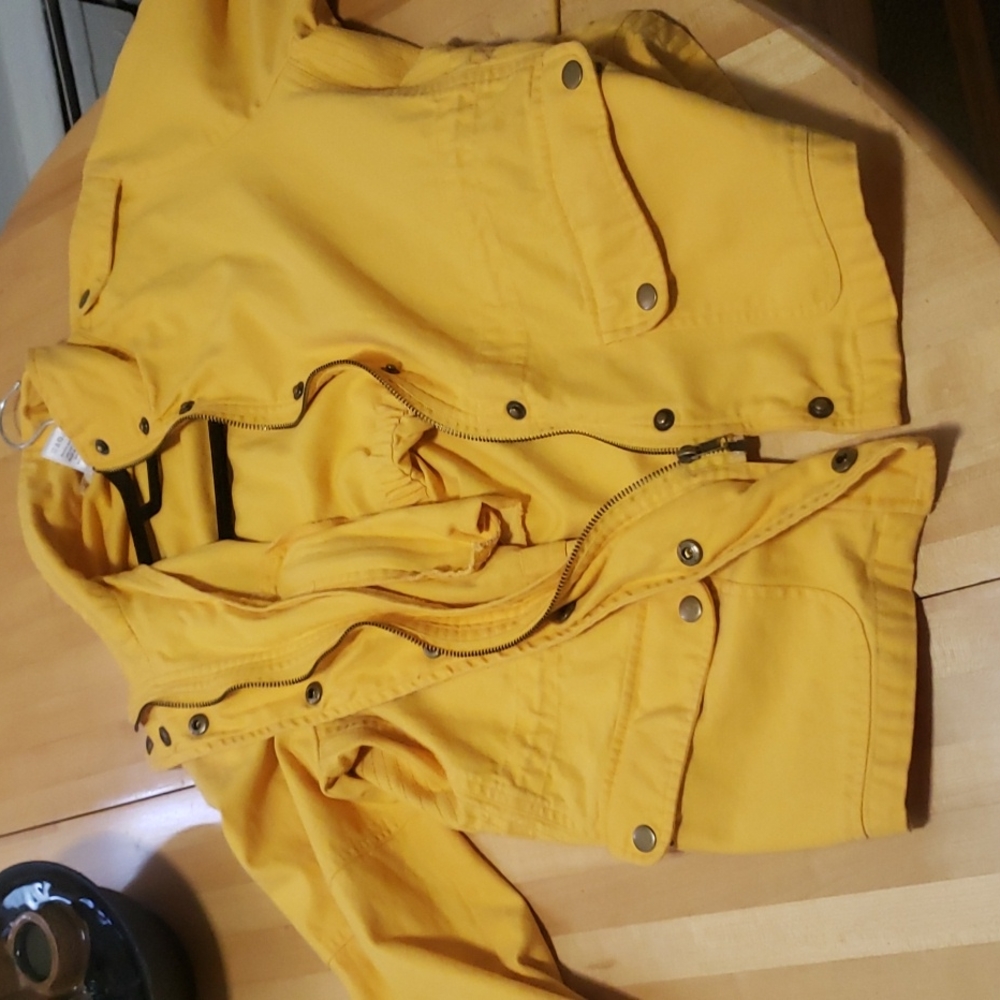 Xl anytime jack from masseys,its so comfy lounge around,fancy,biker jacket.